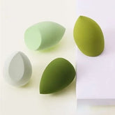 4PCS Dual-Use Makeup Sponges - Premium Bevel Cut Cosmetic Puffs for Flawless Foundation Application